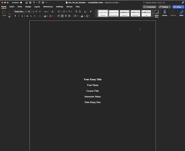 A screenshot demonstrating how to vertically center text.